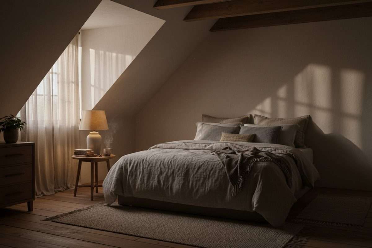 Aménager une chambre sous comble très bas : nos astuces