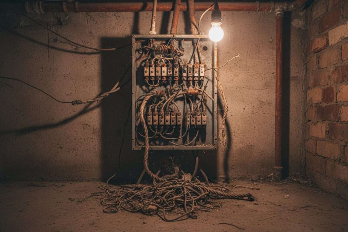 Ancien tableau électrique avec fusible : dangers et solutions