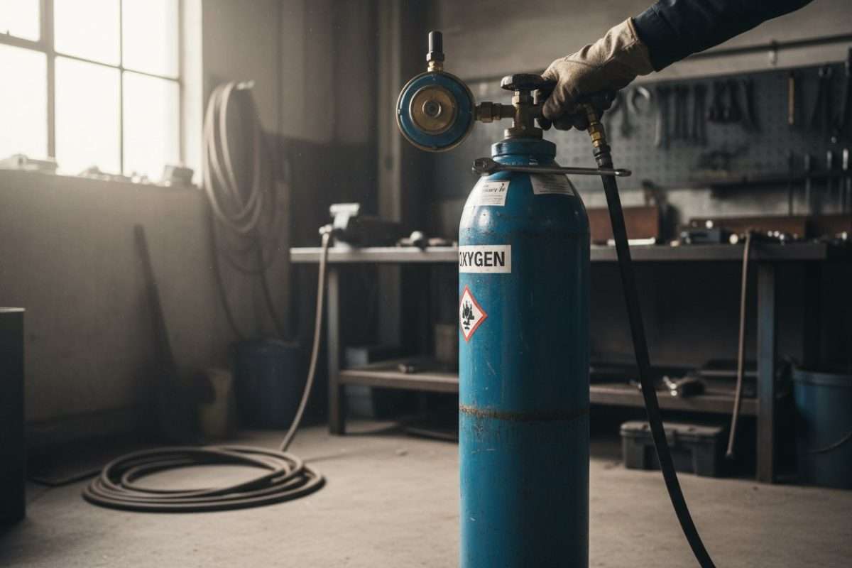 Comment enlever le détendeur d’une bouteille de gaz Butagaz Cube