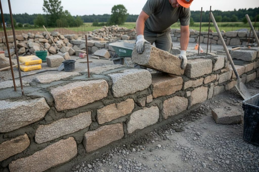 Mur de soubassement : rôle, matériaux et construction