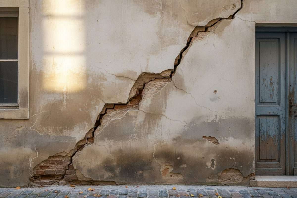 Fissure en escalier non structurelle : reconnaître et agir